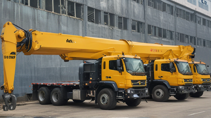 Top 10 A/c Crane Service companies in China