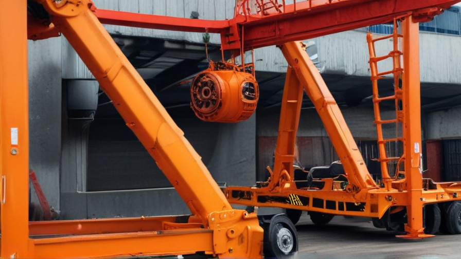 are the wheels on a crane with open grooves