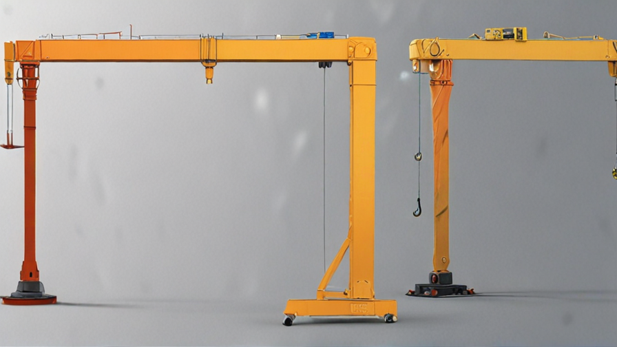 articulated jib crane