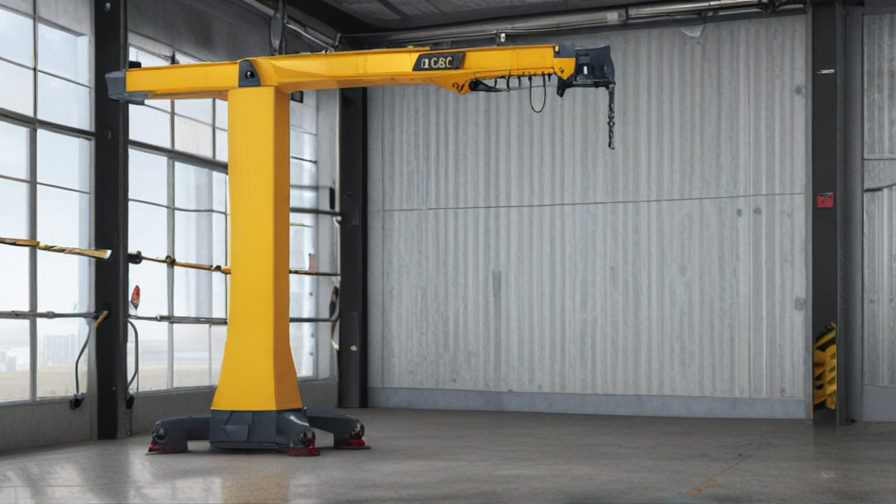 articulated jib crane