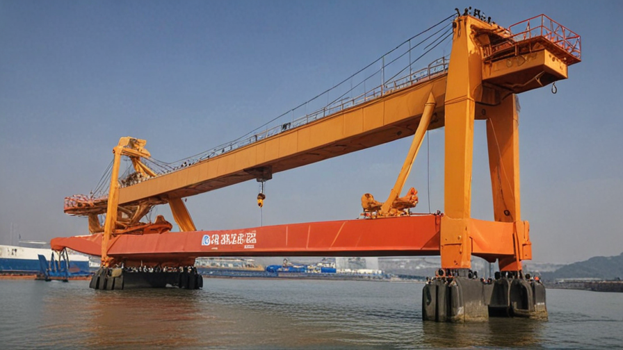 barge crane