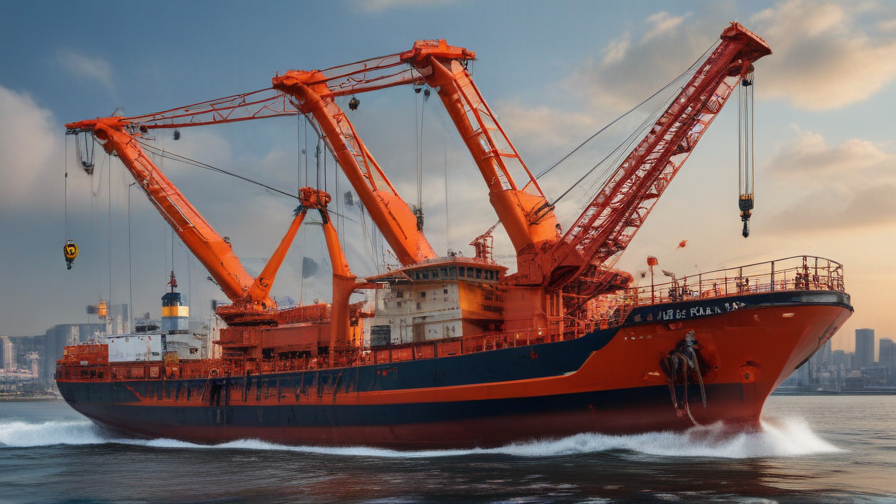 boat davit crane for sale
