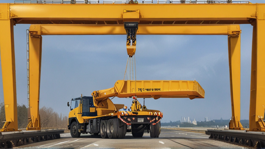 bridge crane end trucks