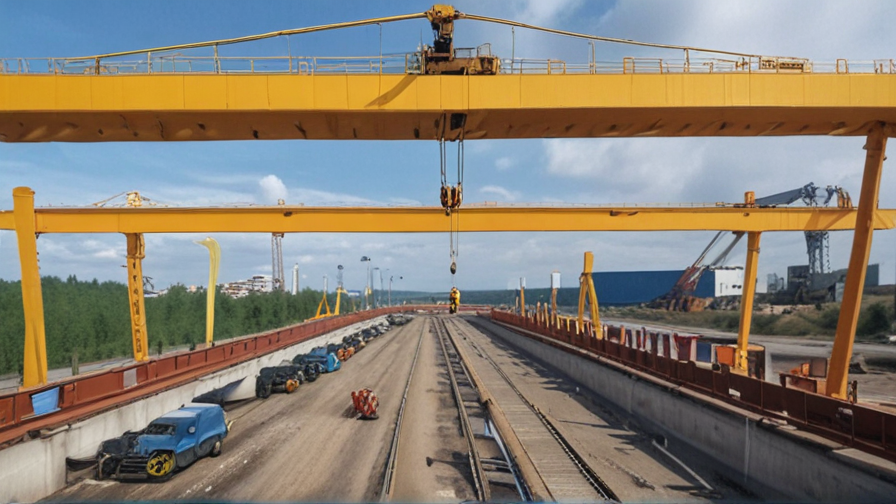 bridge crane installation