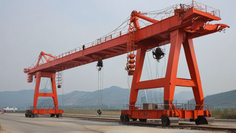 bridge gantry crane