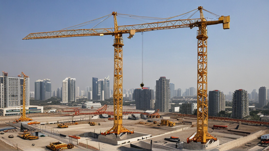 building construction crane