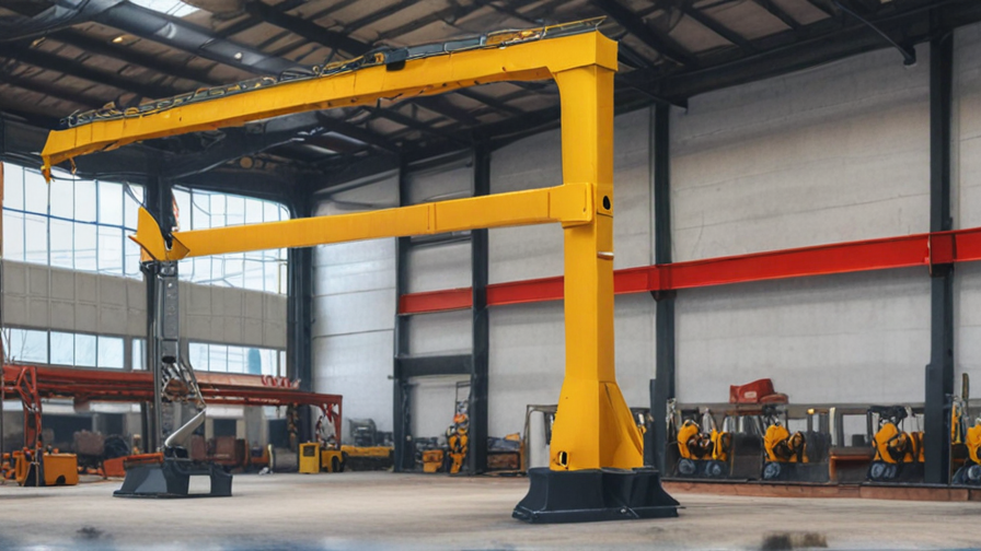 cantilever jib crane