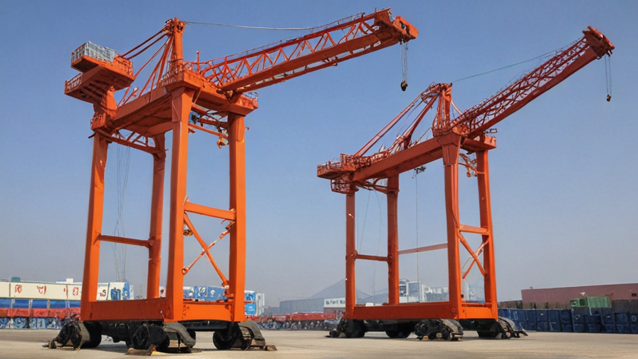 Top 10 Cargo Crane companies in China