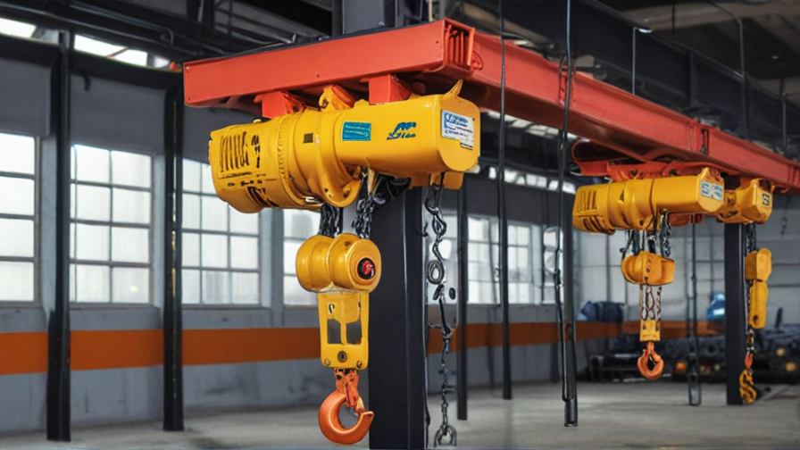 Top 10 Chain Hoist Electric China companies in China