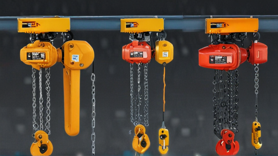 chain hoists supplier