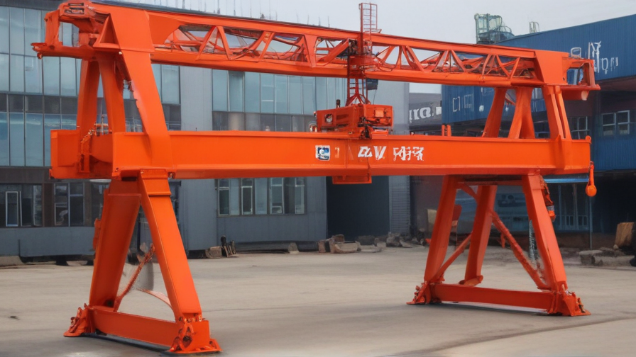 Top 10 Cheap Gantry Crane companies in China