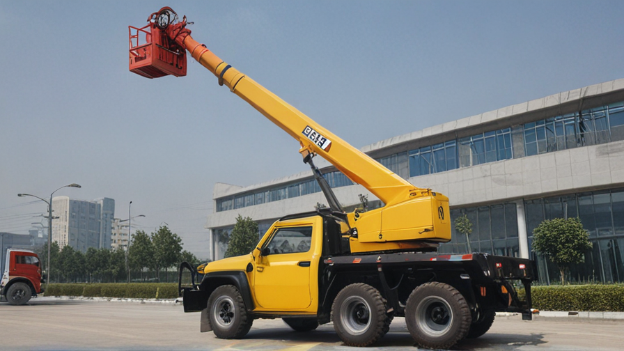 Top 10 Cherry Picker Crane companies in China