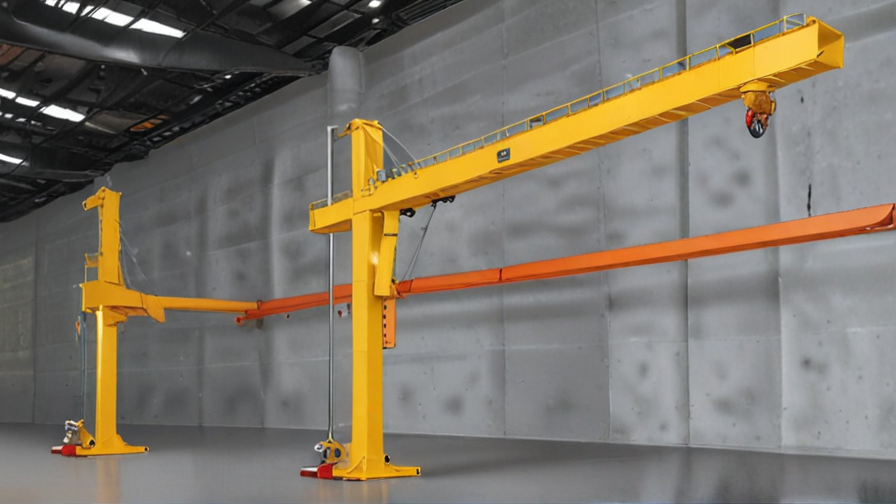 column mounted jib crane