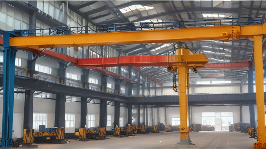 column mounted jib crane