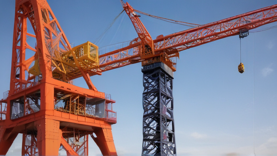 components of tower cranes are