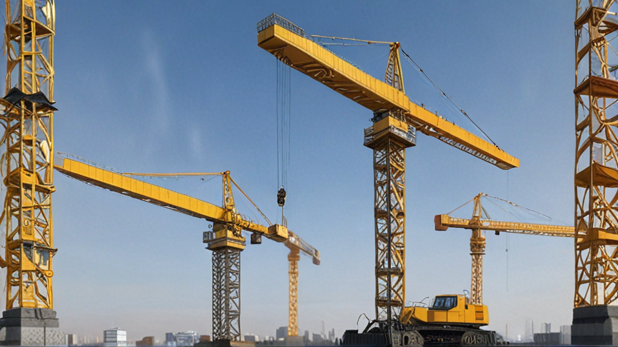 construction cranes types