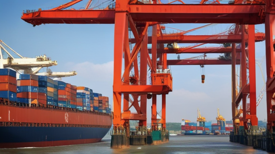 container port crane