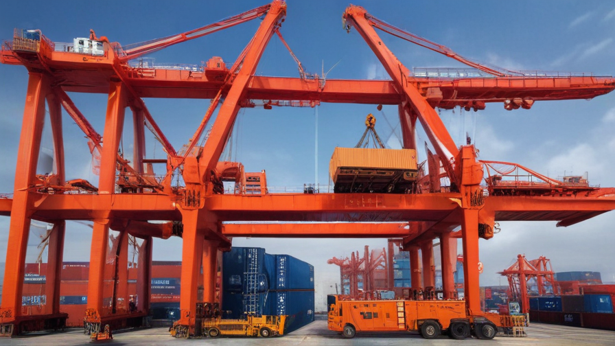 container port crane