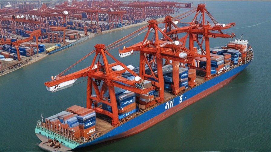 container port crane
