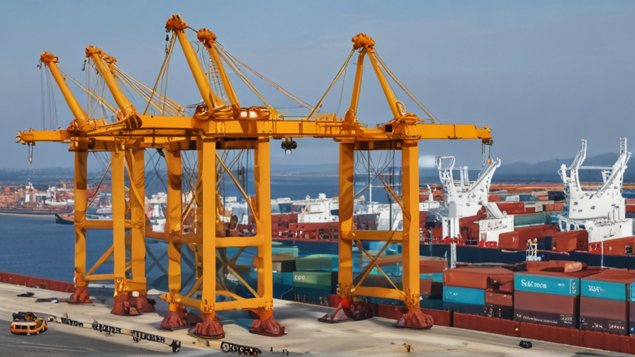 container port crane