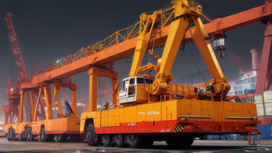 crane in port