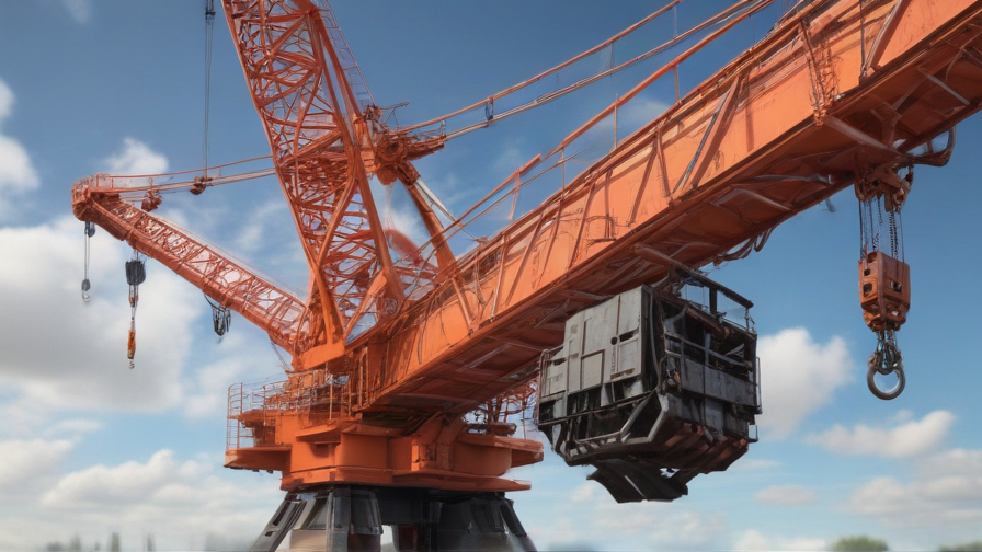 crane jib and boom