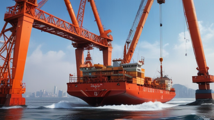 crane on boat
