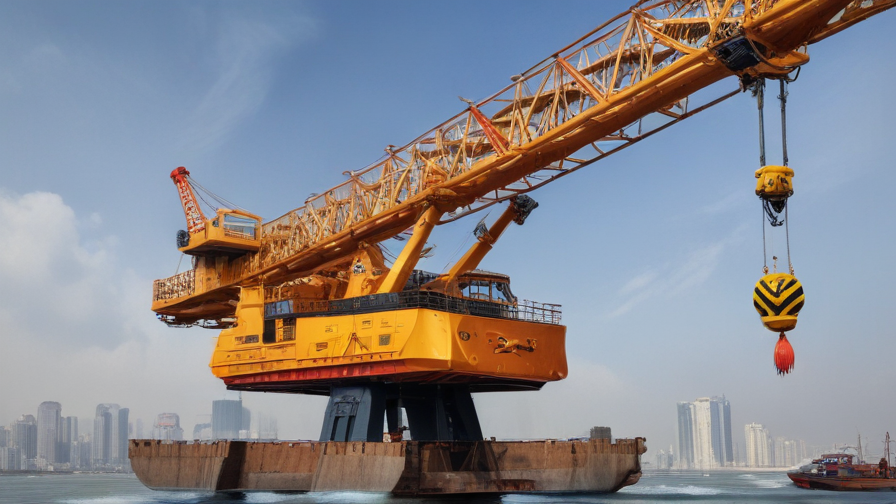 crane on boat