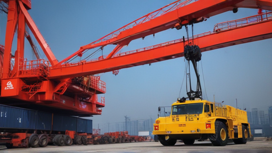 crane parts of line