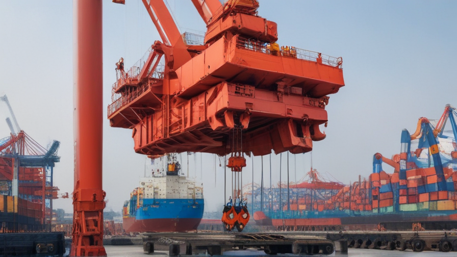 crane parts of line