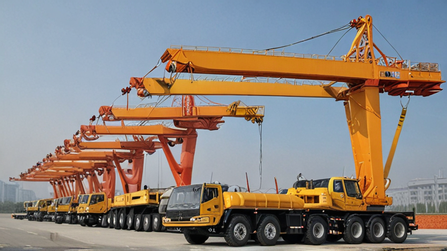 Top 10 Crane Service companies in China