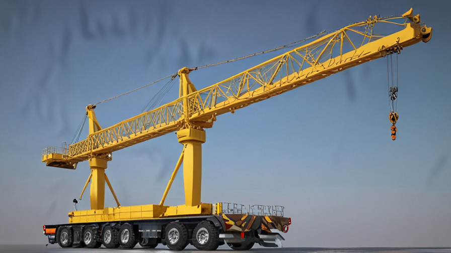 crane with jib