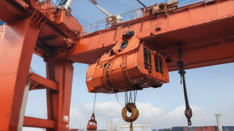 crane with winch