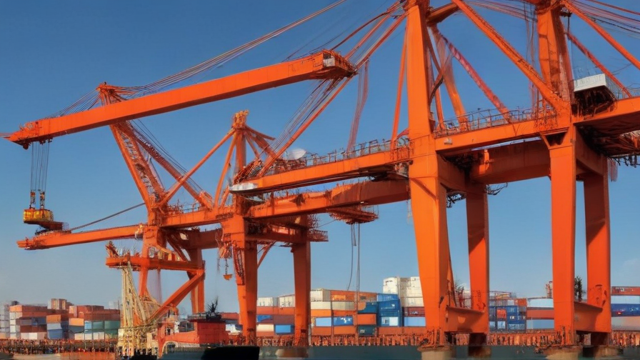 cranes at work