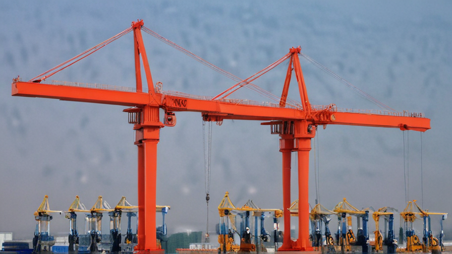 Top 10 Cranes Canada China companies in China