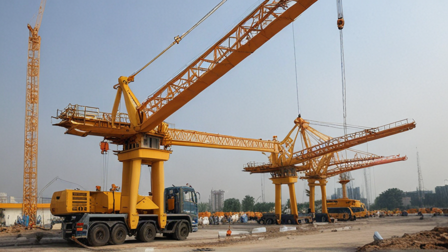 Top 10 Cranes In Construction companies in China