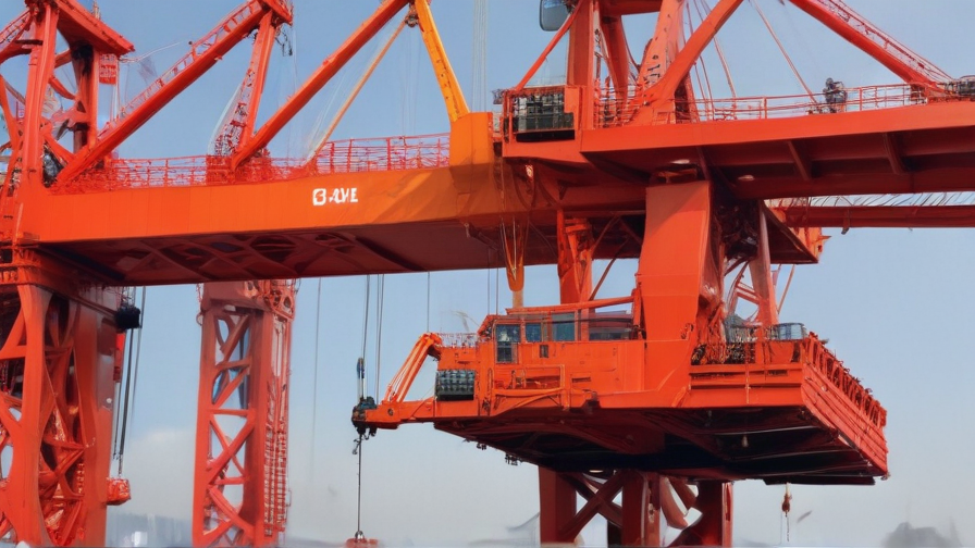 cranes in ship