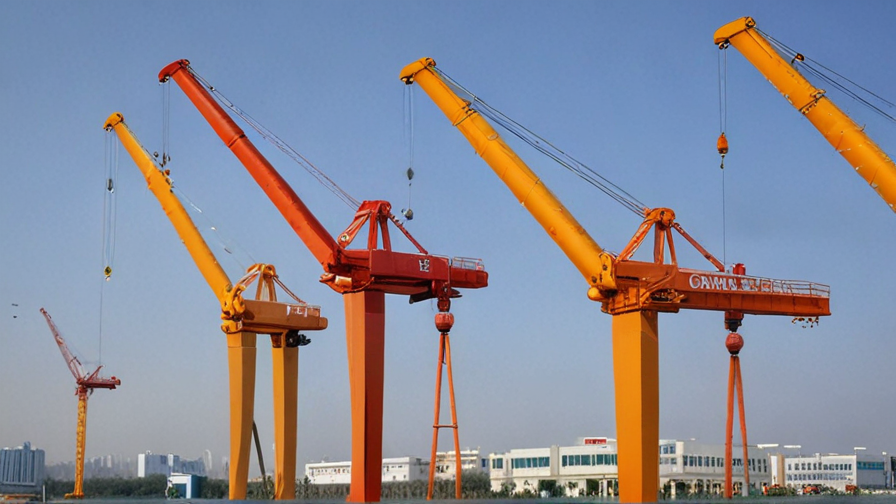 Top 10 Cranes Type China companies in China