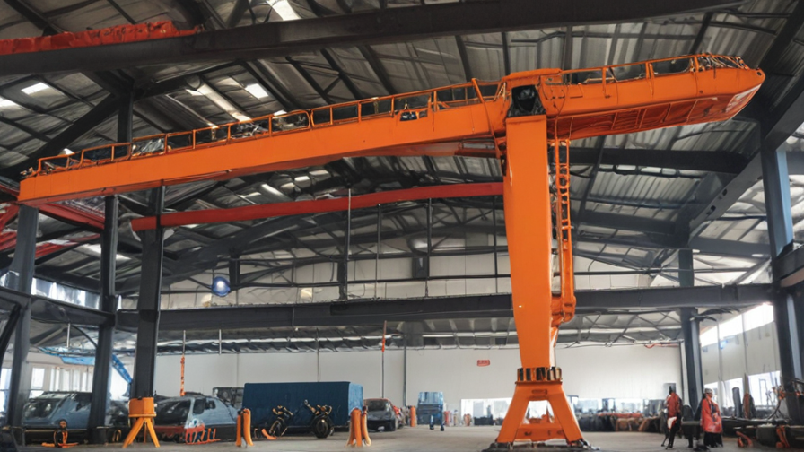 Top 10 Davit Crane companies in China