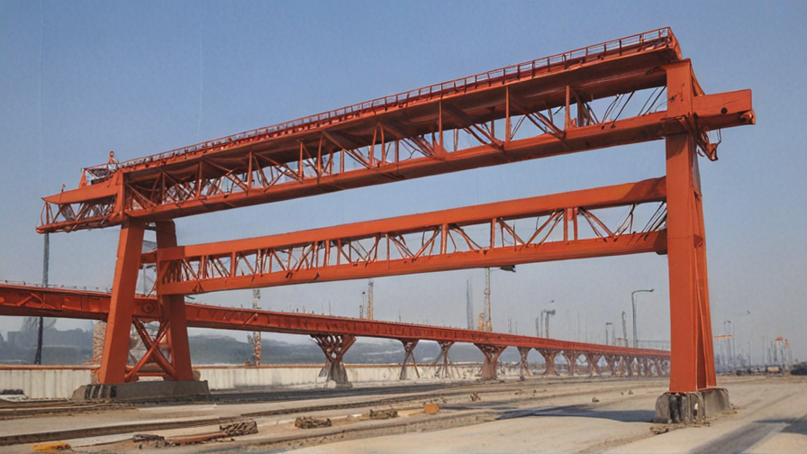 Top 10 Design Of Gantry Girder China companies in China