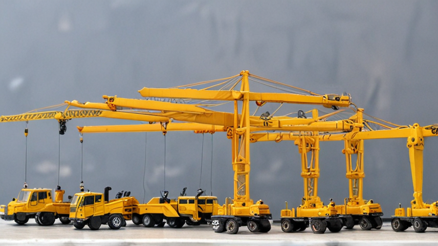 diecast cranes