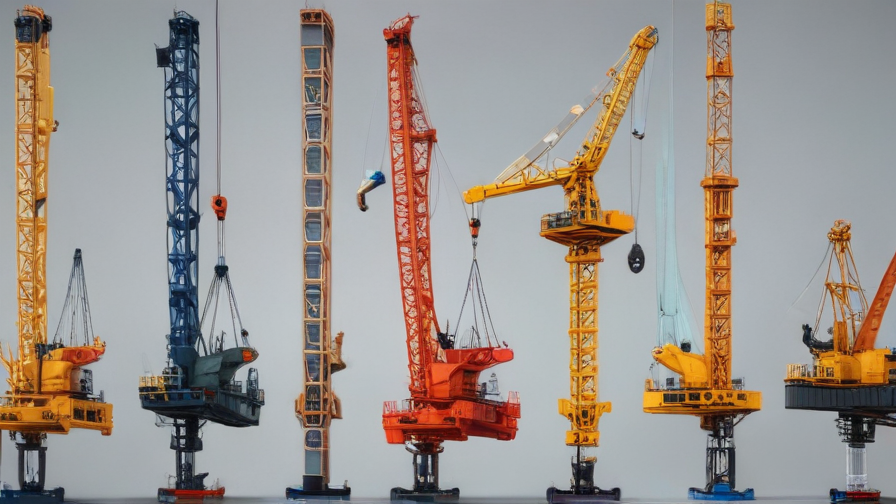 different kinds of cranes
