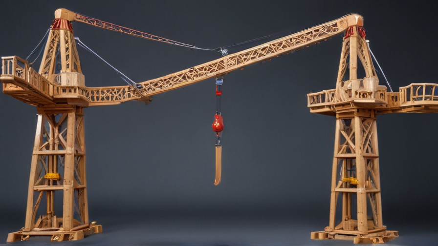 diy wooden jib crane