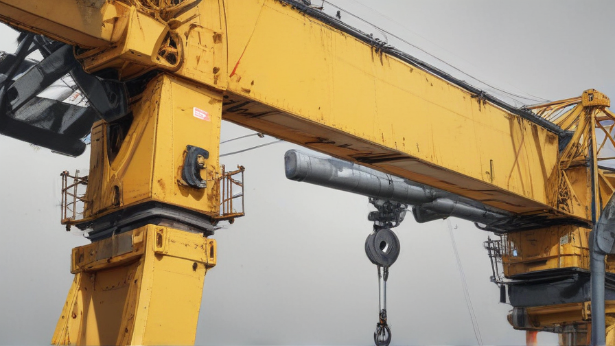 drawing of a crane