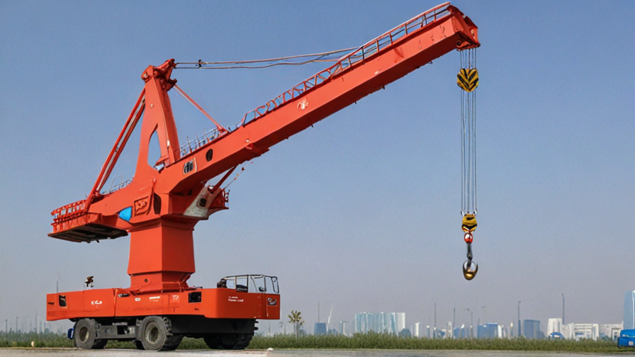 drawing of a crane