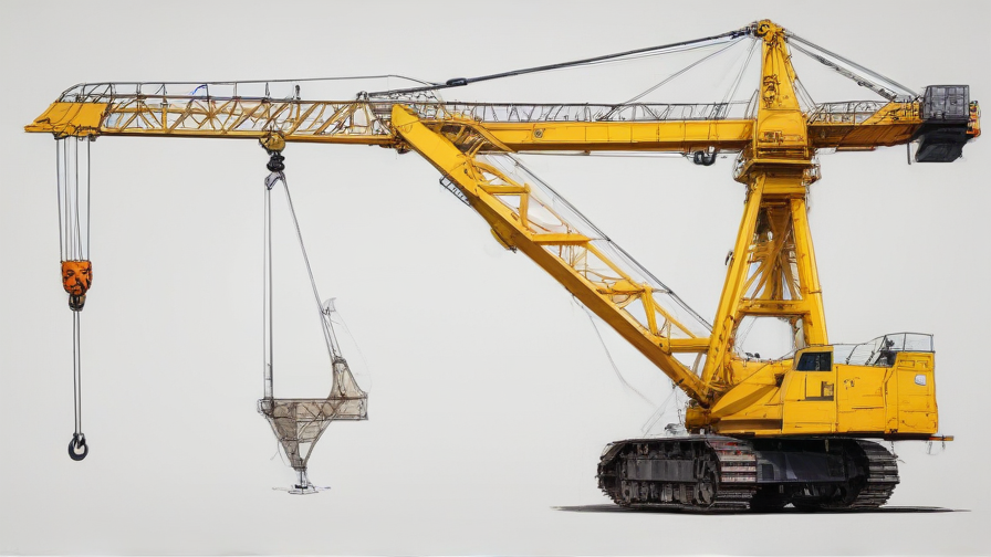 drawing of crane