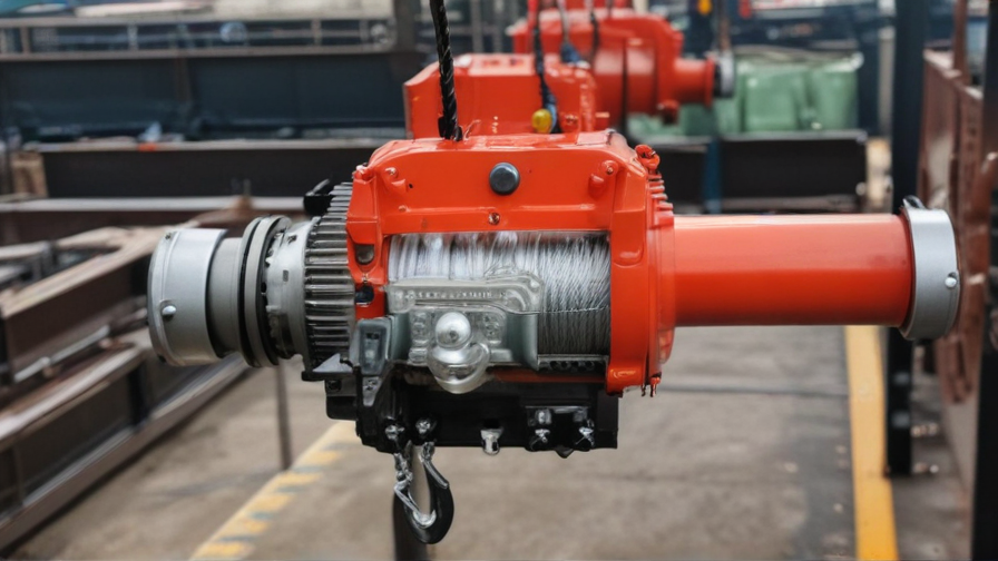 electric crane winch