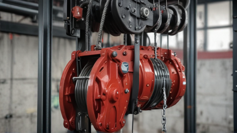 electric hoist pulley system
