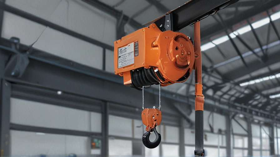 electric hoist pulley system