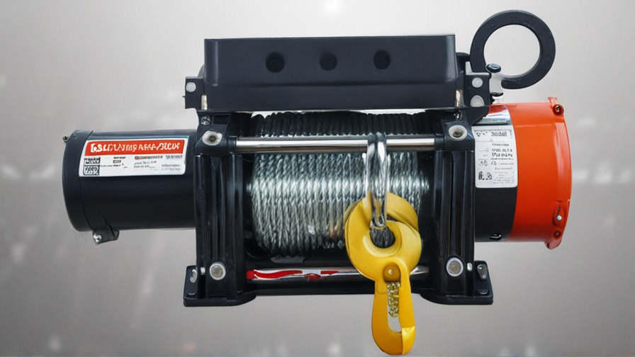 electric winch hoist china